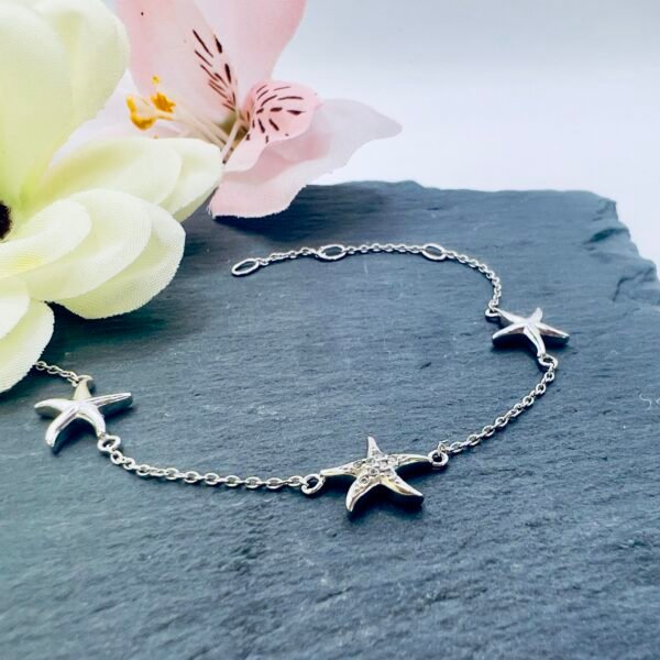 Starfish Silver Bracelet